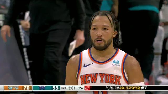 【2024年01月30日】NBA常规赛：尼克斯vs黄蜂第3节英文原声录像回放