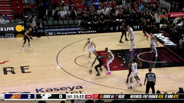 【2024年01月30日 太阳vs热火集锦】把你换来就是干这个用的 罗齐尔晃飞杜兰特转身跳投+强投三分3+1连下6分