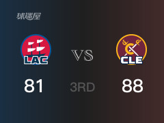 骑士三节领先快船，米切尔得到23分，伦纳德得到24分