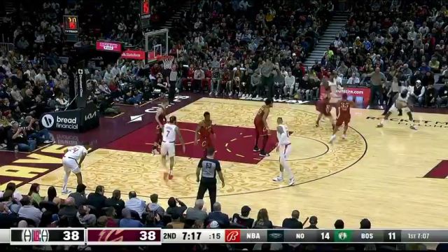 【2024年01月30日】NBA常规赛：快船vs骑士第2节英文原声录像回放