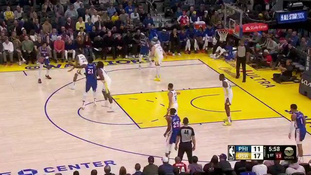 【2024年01月31日】76人vs勇士第1节中文解说录像回放