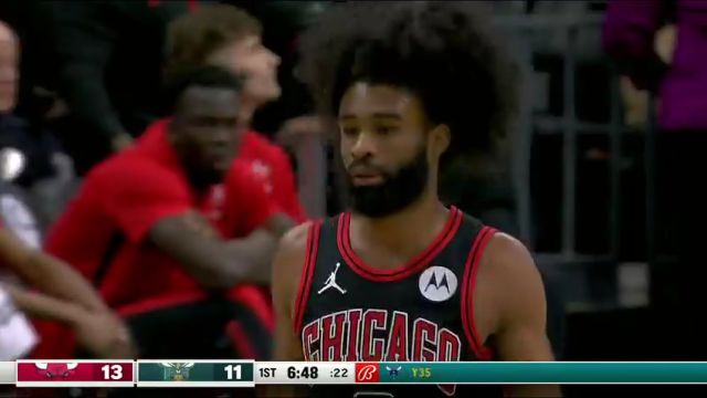 【2024年02月01日】NBA常规赛：公牛vs黄蜂第1节中文解说录像回放