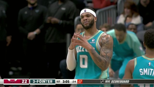 【2024年02月01日 公牛vs黄蜂集锦】布里奇斯vs公牛集锦 外线手感火热30+15+5+6记三分