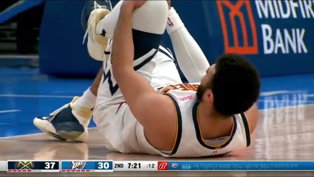 【2024年02月01日】NBA常规赛：掘金vs雷霆第2节英文原声录像回放