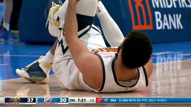 【2024年02月01日】NBA常规赛：掘金vs雷霆第2节中文解说录像回放