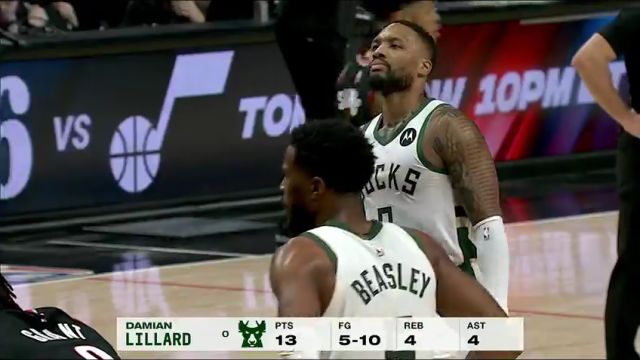 【2024年02月01日】雄鹿vs开拓者第2节中文解说录像回放