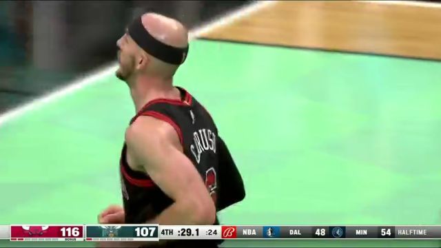 【2024年02月01日】NBA常规赛：公牛vs黄蜂第4节中文解说录像回放