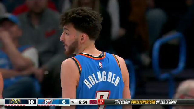 【2024年02月01日】NBA常规赛：掘金vs雷霆第1节英文原声录像回放