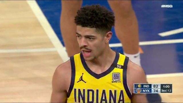 【2024年02月02日】步行者vs尼克斯第3节英文原声录像回放