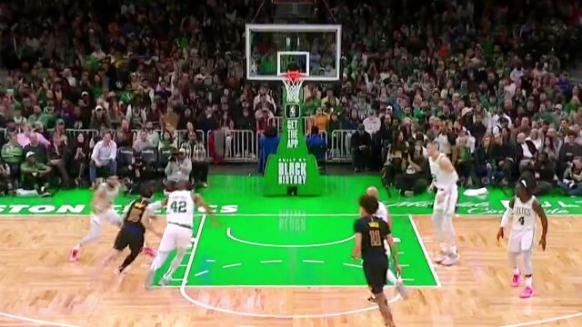 【2024年02月02日 湖人vs凯尔特人集锦】湖人外线丝滑轮转球！拉塞尔一球入魂！