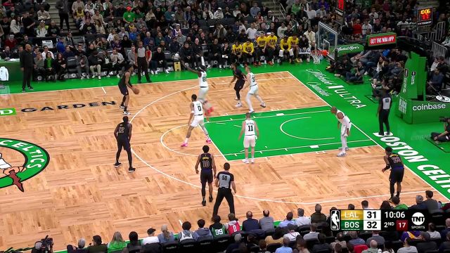 【2024年02月02日 湖人vs凯尔特人集锦】老詹不在又何妨！ 湖人众志成城打出一波10-0进攻小高潮