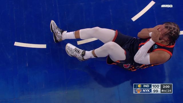 【2024年02月02日 步行者vs尼克斯集锦】步行者105-109尼克斯 布伦森砍下40分尼克斯豪取9连胜