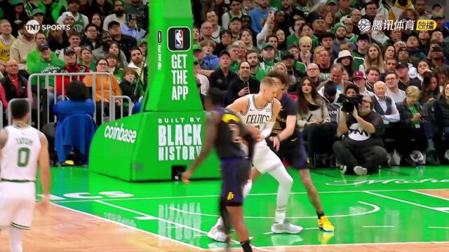 【2024年02月02日 湖人vs凯尔特人集锦】里夫斯找到外线手感！三分飚中！