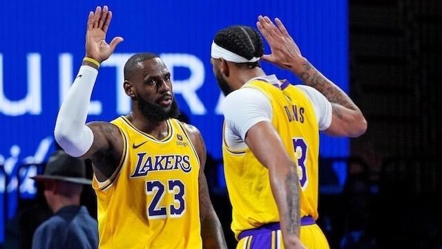 【2024年02月02日 湖人vs凯尔特人集锦】湖人官宣伤情：詹眉因伤同时缺战凯尔特人，黄绿大战星光暗淡，湖人恐遭遇三连败