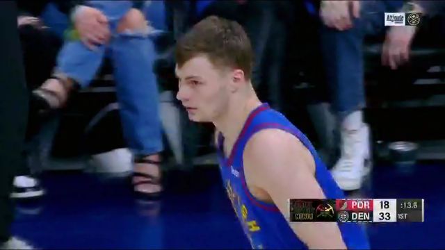 【2024年02月03日】开拓者vs掘金第1节英文原声录像回放