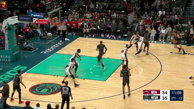 【2024年02月03日 热火vs奇才集锦】你有来言我有去语！希罗三分发炮迫近分差 基斯珀特随即超远发炮还以颜色