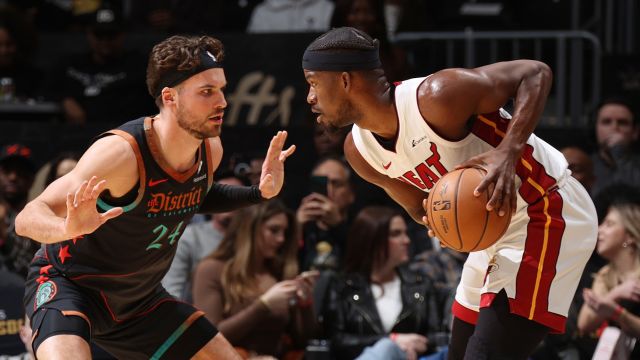 【2024年02月03日 热火vs奇才集锦】热火110-102奇才 巴特勒24+9阿德巴约两双热火客场力克奇才