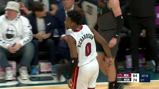 【2024年02月03日 热火vs奇才集锦】五大囧预定！普尔滚球至前场意外手滑 喜提二运失误拱手让球权