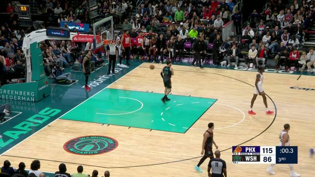 【2024年02月05日 太阳vs奇才集锦】面对前任当然要拿出最好的状态 比尔寻找节奏三分出手一箭穿心