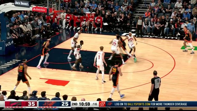 【2024年02月05日 猛龙vs雷霆集锦】外线手感相当火热！ 沃特斯携手米西奇接连命中三分