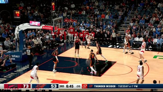 【2024年02月05日 猛龙vs雷霆集锦】展现球星的绝对实力！ 巴恩斯外线三分出手稳稳命中