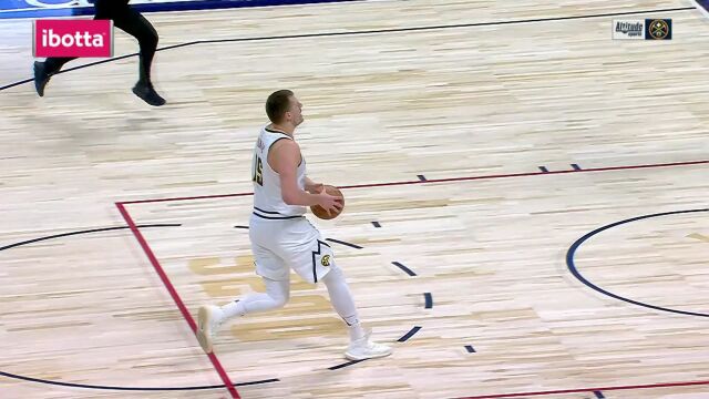 【2024年02月05日 开拓者vs掘金集锦】奔跑的五花肉！约基奇极具喜感一条龙反击暴扣