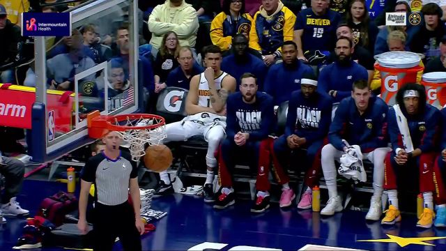 【2024年02月05日 开拓者vs掘金集锦】开拓者vs掘金五佳球 约基奇假动作晃晕艾顿 戈登一步登天劲爆隔扣