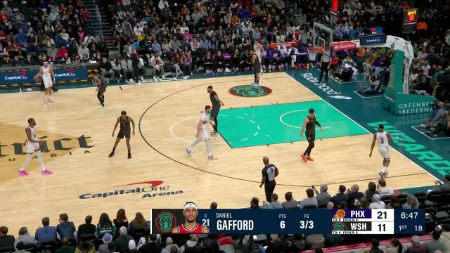 【2024年02月05日 太阳vs奇才集锦】战旧主绝不会手软 比尔中投+三分连得5分