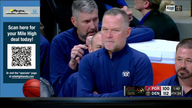 【2024年02月05日】开拓者vs掘金第4节中文解说录像回放