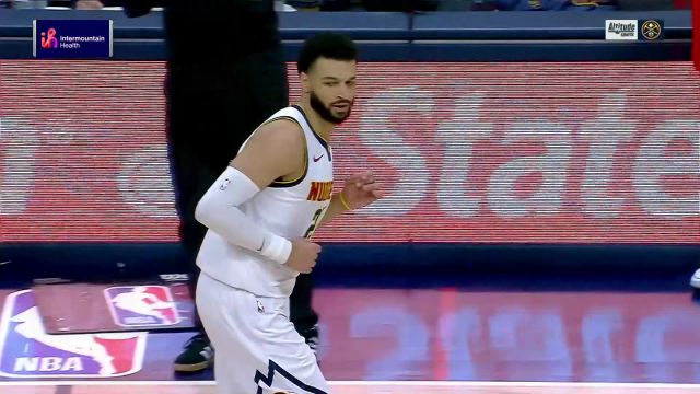 【2024年02月05日 开拓者vs掘金集锦】用强大的实力解决问题！穆雷极限撤步三分迎射卡马拉