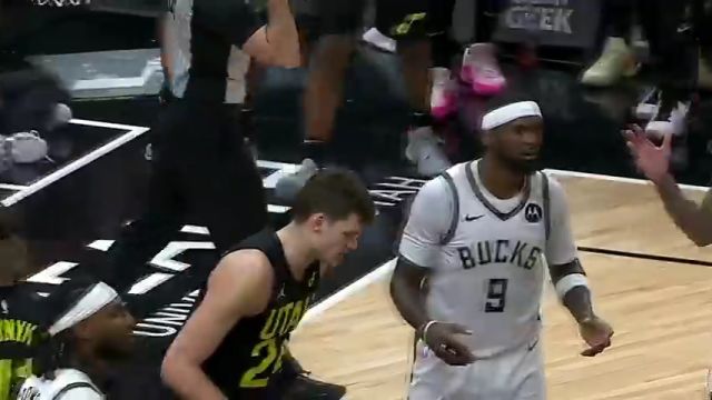 【2024年02月05日】雄鹿vs爵士第4节中文解说录像回放