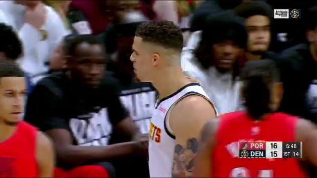 【2024年02月05日】开拓者vs掘金第1节中文解说录像回放