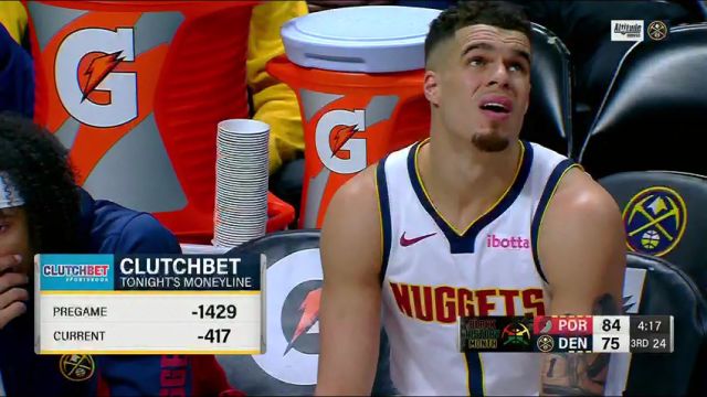 【2024年02月05日】开拓者vs掘金第3节英文原声录像回放