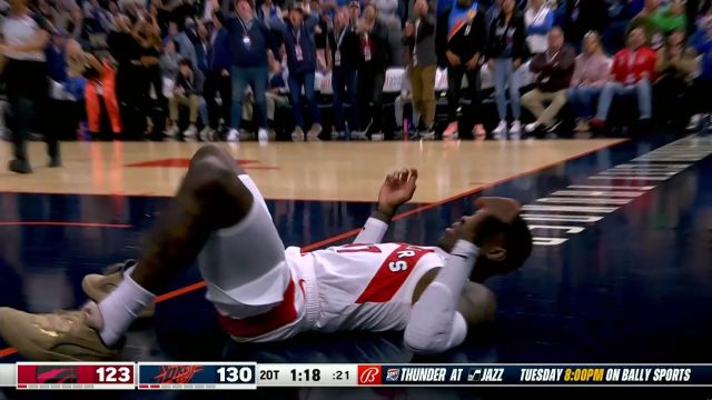 【2024年02月05日 猛龙vs雷霆集锦】还有机会！ 施罗德抢断多尔特快攻追回两分