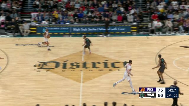 【2024年02月05日 太阳vs奇才集锦】这篮筐没人比我更熟悉 比尔中投出手简直轻松随意