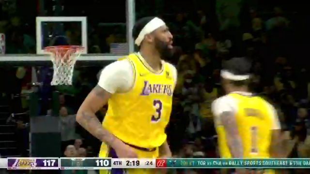 【2024年02月06日】湖人vs黄蜂第4节中文解说录像回放