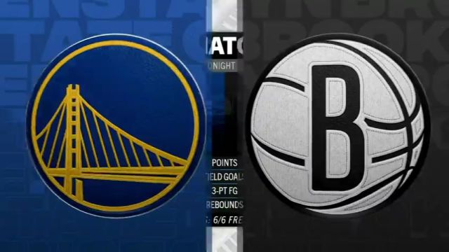 【2024年02月06日】NBA常规赛：勇士vs篮网第4节英文原声录像回放