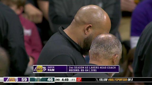 【2024年02月06日】湖人vs黄蜂第2节中文解说录像回放