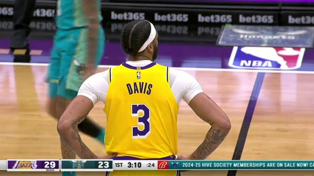 【2024年02月06日】湖人vs黄蜂第1节英文原声录像回放