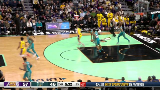 【2024年02月06日 湖人vs黄蜂集锦】攻守全面建工！克里斯蒂盖帽+扣篮