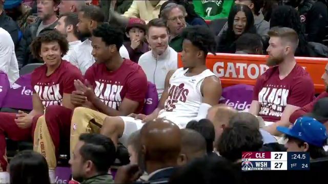 【2024年02月08日】NBA常规赛：骑士vs奇才第1节中文解说录像回放