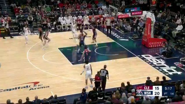 【2024年02月08日 骑士vs奇才集锦】无情大帽遮天蔽日！库兹马奥科罗各送一个大火锅