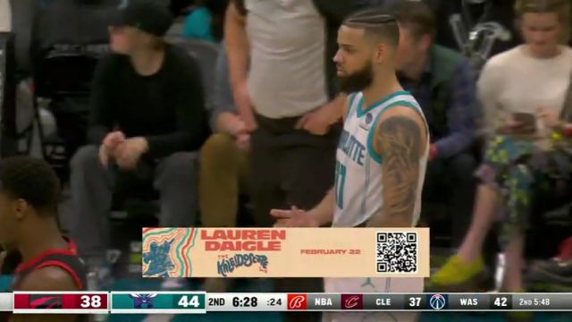 【2024年02月08日】猛龙vs黄蜂第2节英文原声录像回放