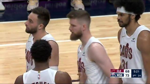 【2024年02月08日 骑士vs奇才集锦】玩的就是速度与机动性 库兹马风驰电掣一步过掉韦德强取2+1