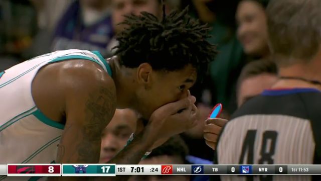 【2024年02月08日】猛龙vs黄蜂第1节英文原声录像回放