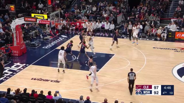 【2024年02月08日 骑士vs奇才集锦】骑士114-106奇才 普尔0分米切尔狂砍40+8助队7连胜