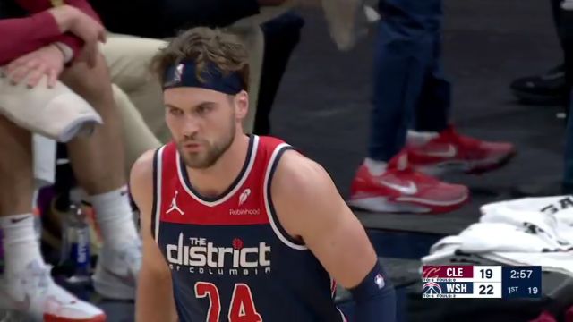 【2024年02月08日】NBA常规赛：骑士vs奇才第1节英文原声录像回放