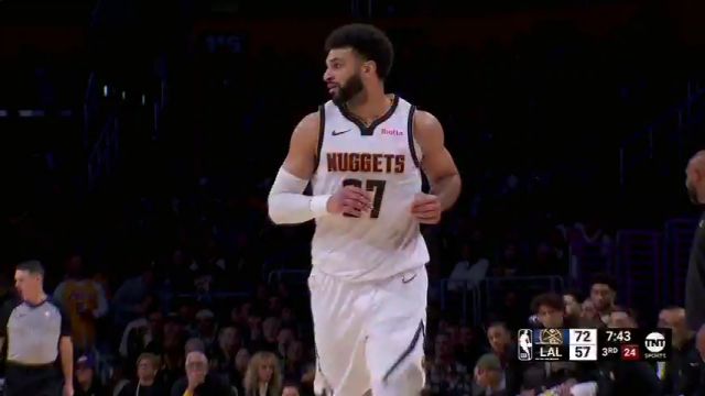 【2024年02月09日 掘金vs湖人集锦】你进我们也能进 约基奇携手穆雷外线开炮一箭穿心