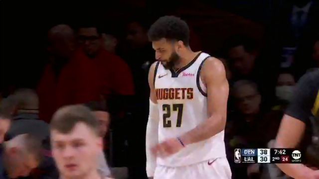 【2024年02月09日 掘金vs湖人集锦】里弗斯再次挑战惨遭封盖 穆雷躲避老詹刁钻角度高难放进