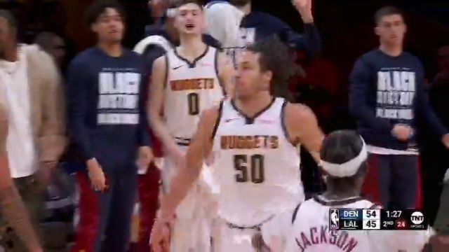 【2024年02月09日 掘金vs湖人集锦】你就只管往天上扔 穆雷助飞戈登空接暴扣手拿把攥